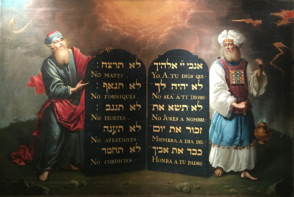 moses_and_aaron_with_the_ten_commandments_1674